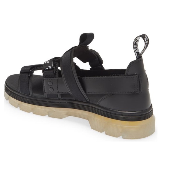 NWT Dr. Martens Translucent Sole Chunky 90s Strappy Sandals - Picture 2 of 6